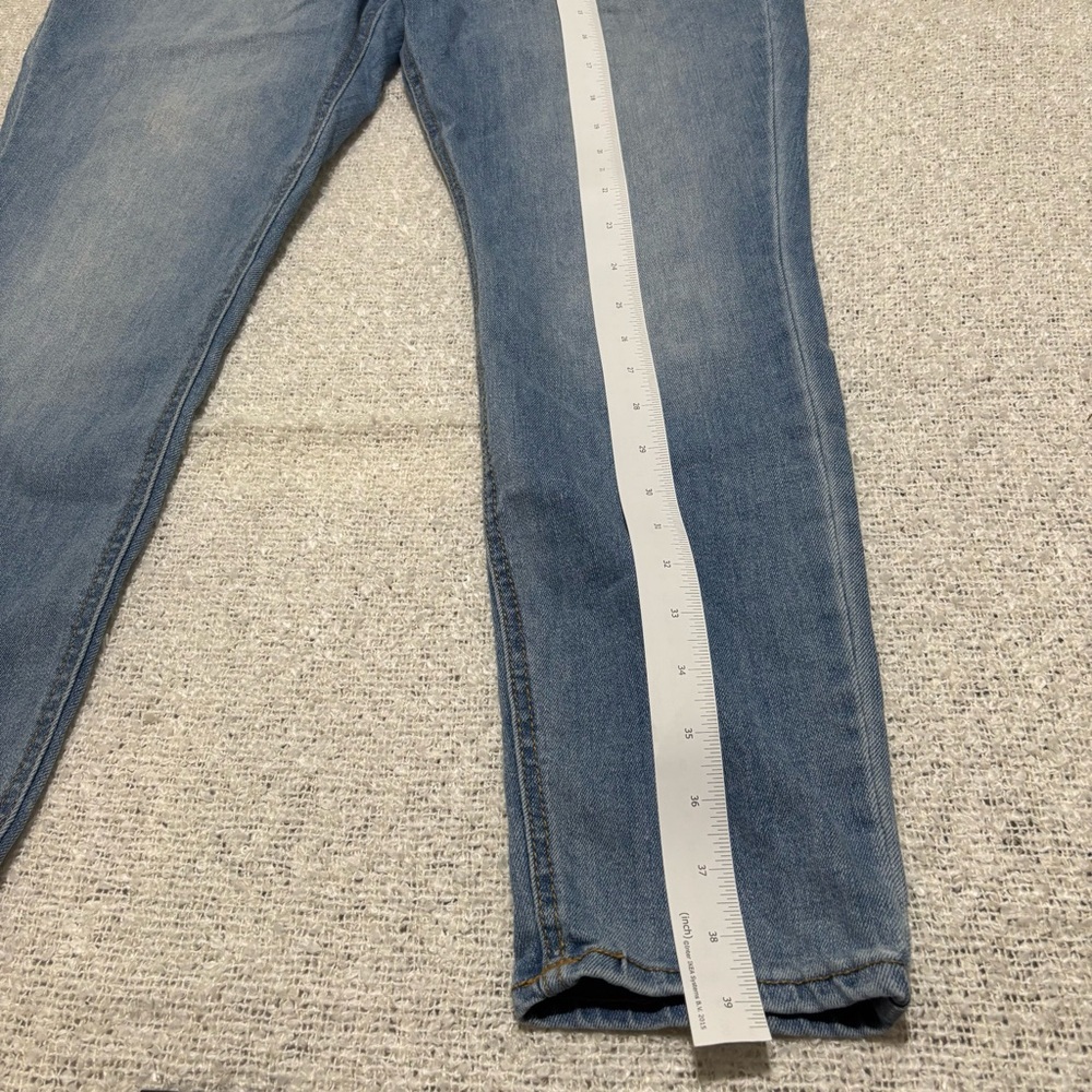 old navy high rise super skinny light blue jeans size 16 - Picture 6 of 9